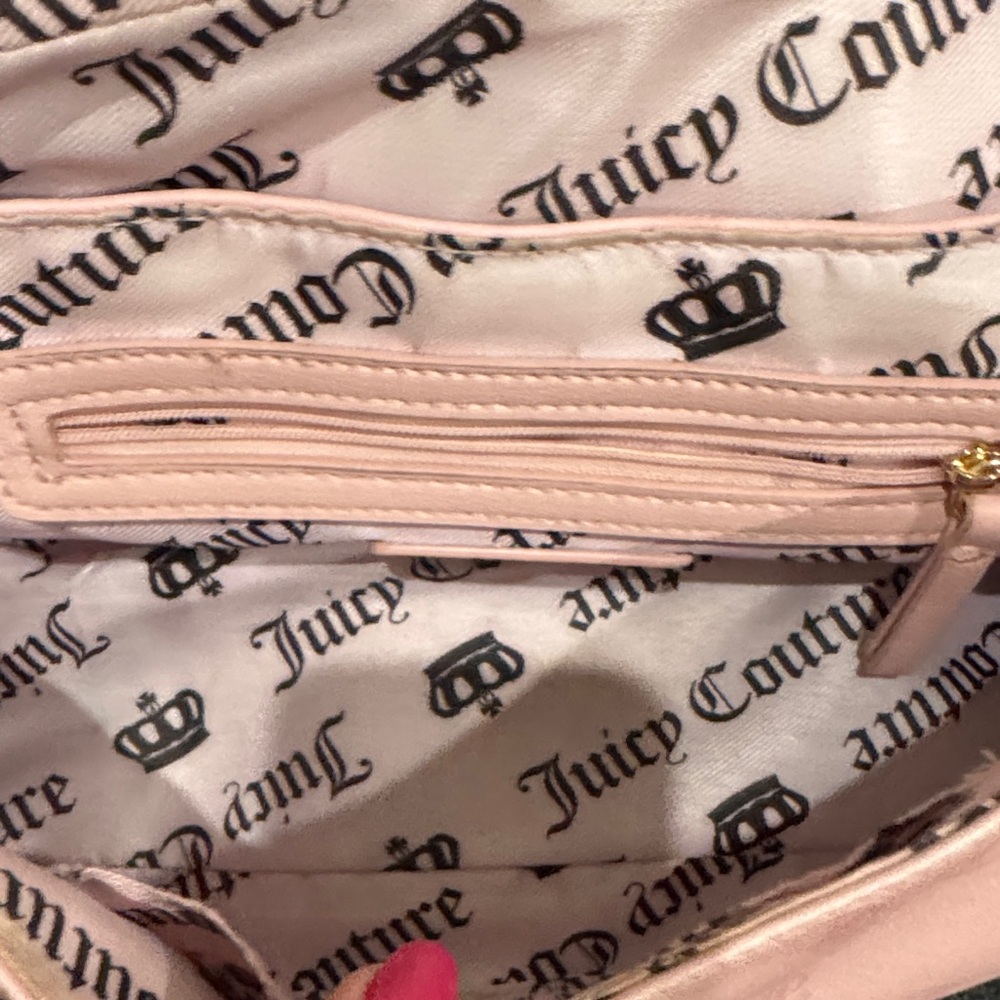 Juicy Couture Blush Pink Shoulder Bag with Detachable Strap - Picture 5 of 9